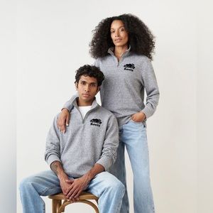 Organic Original Half Zip Stein Gender Free